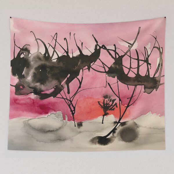 Item preview, pink winter designed and sold by Marianna Tankelevich.
