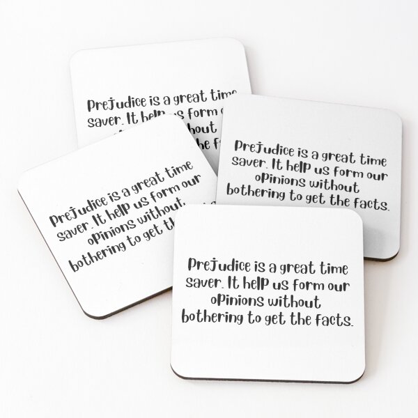 Item preview, El prejuicio ahorra mucho tiempo. designed and sold by redbugdesigns.