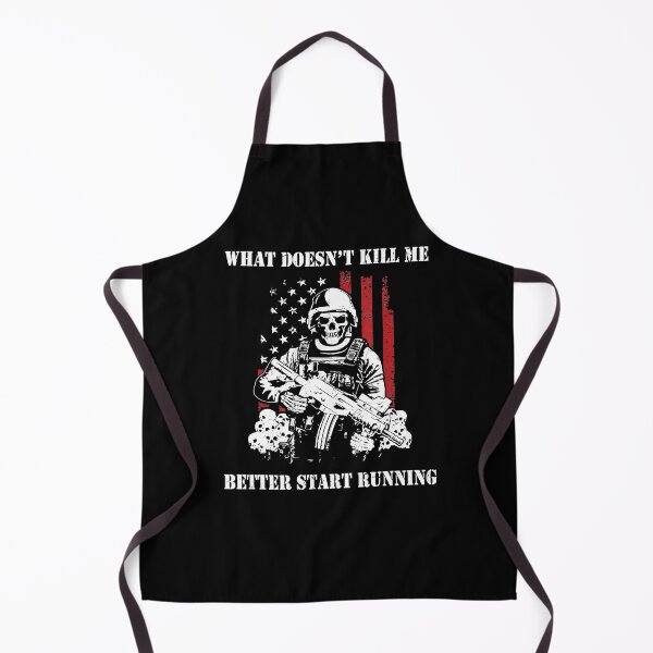 Item preview, What Doesn't Kill Me Better Start Running Military designed and sold by RobertJason.