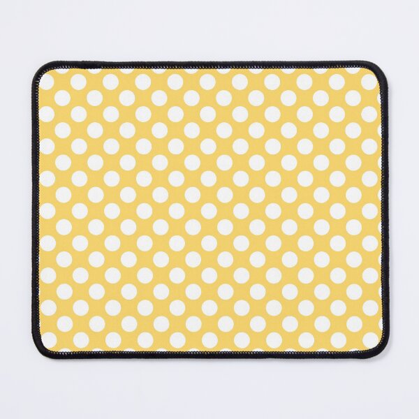 Item preview, DP270-35 Pastel Polka Dots Pattern in Yellow designed and sold by DuckyRubin.