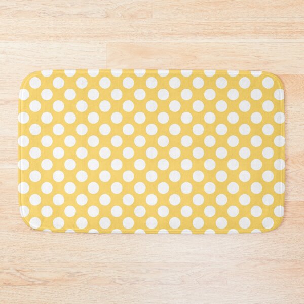 Item preview, DP270-35 Pastel Polka Dots Pattern in Yellow designed and sold by DuckyRubin.