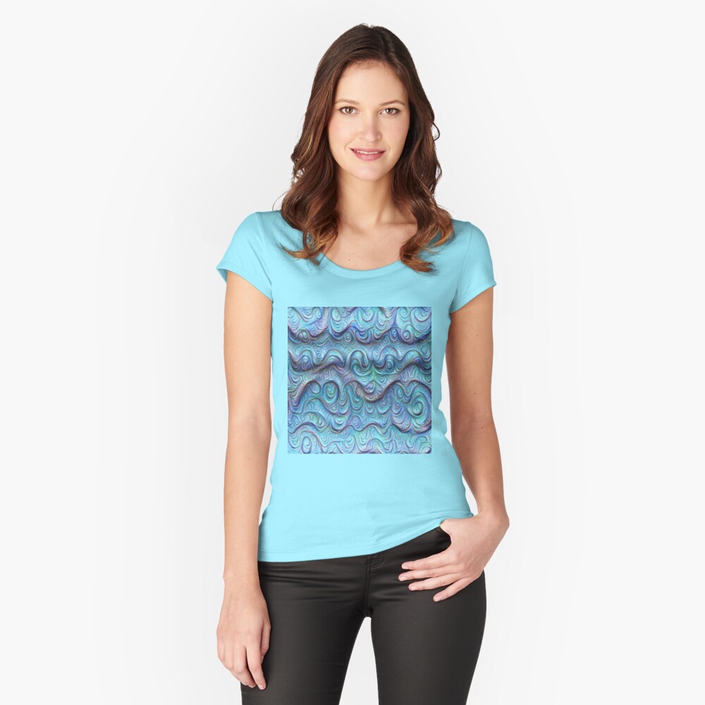 Item preview, Fitted Scoop T-Shirt designed and sold by blackhalt.