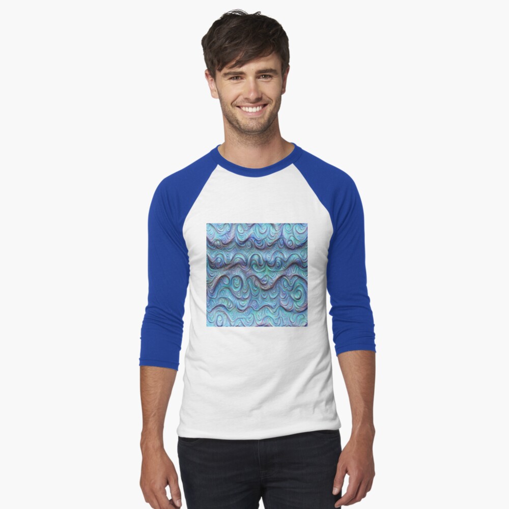 Item preview, Baseball ¾ Sleeve T-Shirt designed and sold by blackhalt.