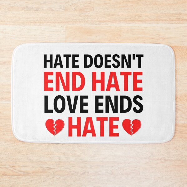 Item preview, Hate Doesn't Hate Love Ends Hate - Andrew Garfield Quotes designed and sold by chetan786.