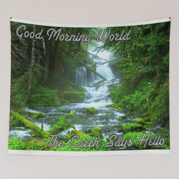 Item preview, Good Morning World designed and sold by Ticole.