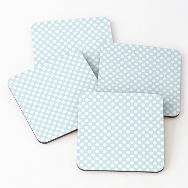 Item preview, DP270-43 Soft Pastel Polka Dots in Blue designed and sold by DuckyRubin.
