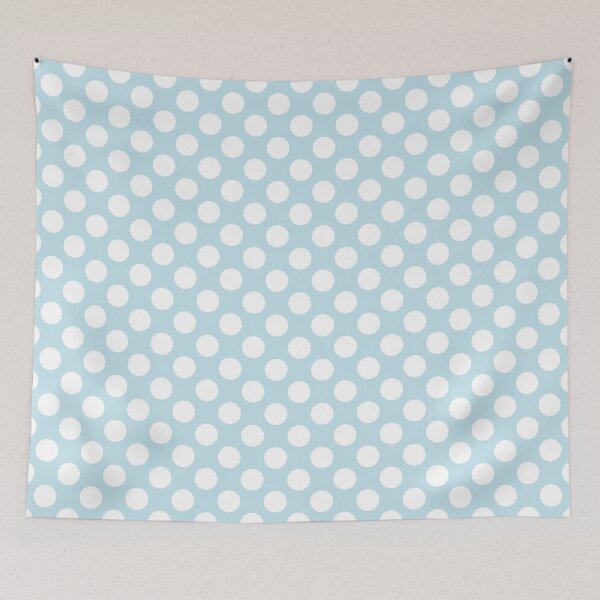 Item preview, DP270-43 Soft Pastel Polka Dots in Blue designed and sold by DuckyRubin.