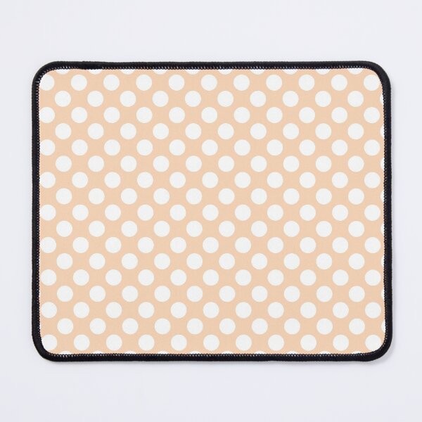 Item preview, DP270-46 Soft Pastel Polka Dots in Orange designed and sold by DuckyRubin.