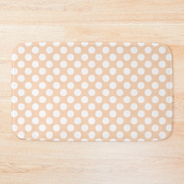 Item preview, DP270-46 Soft Pastel Polka Dots in Orange designed and sold by DuckyRubin.