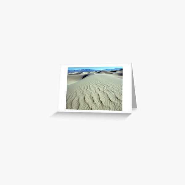 Mesquite Flat Dunes 1 (c) Greeting Card