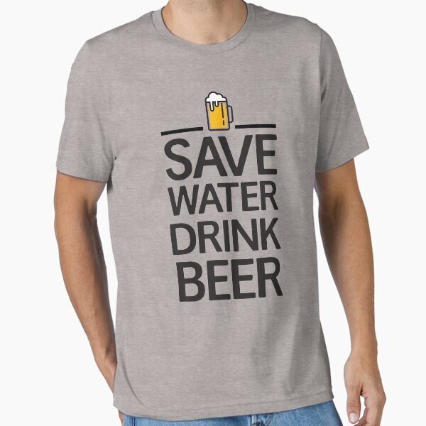Item preview, Save water Drink beer designed and sold by partyanimal.