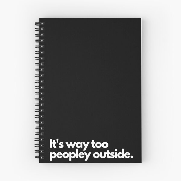 Item preview, It's way too peopley outside designed and sold by TheBrotherHouse.