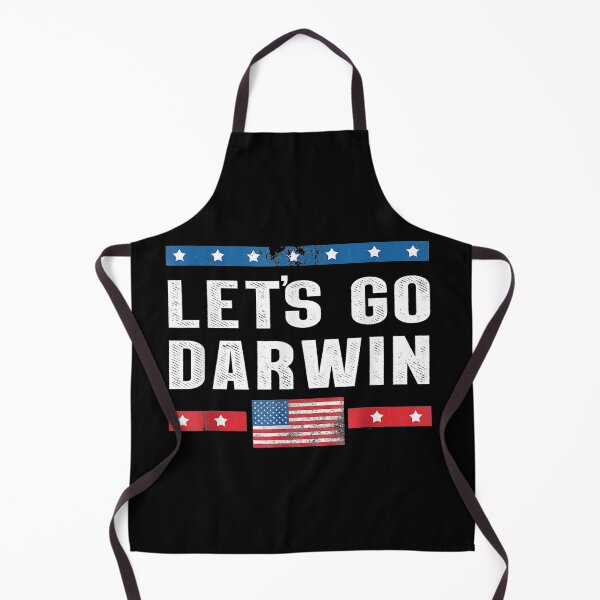 Aperçu de l'œuvre Vintage Lets Go Darwin Rétro créée et vendue par LindaUS.