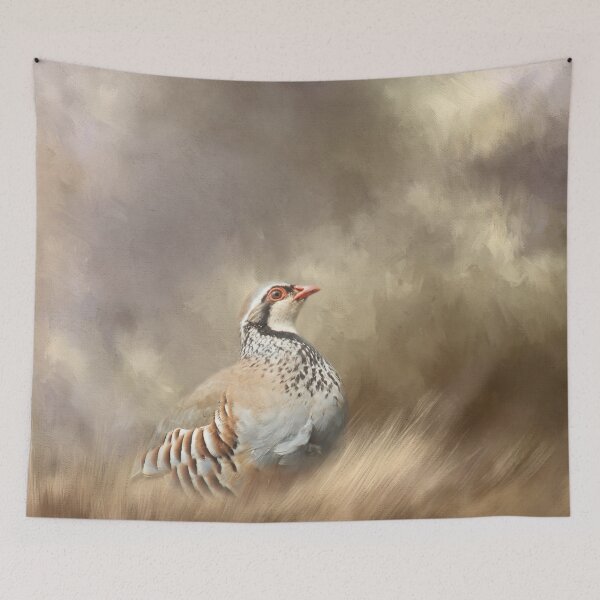 Item preview, Red Legged Partridge designed and sold by Elisabeth Lucas.