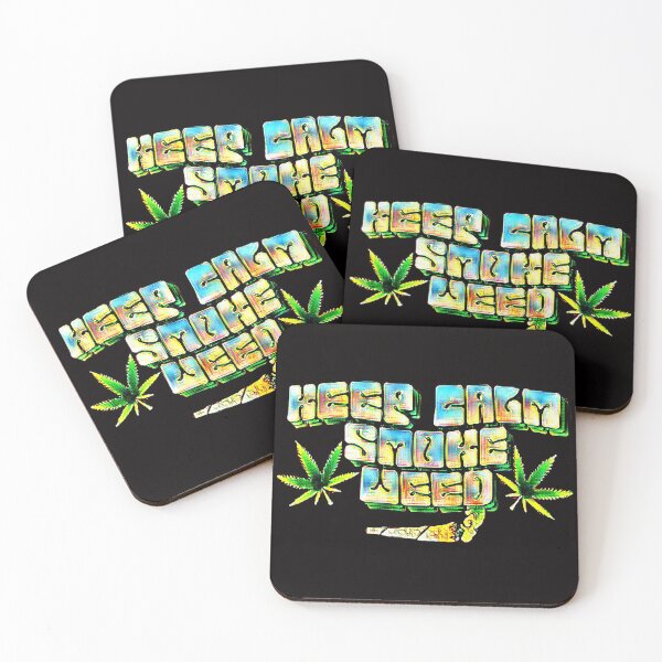 Item preview, KEEP CALM SMOKE WEED Cannatees designed and sold by jmed70.