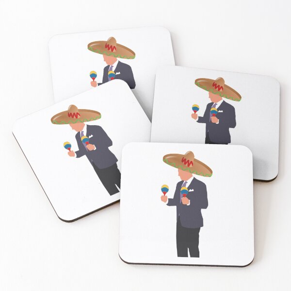 Item preview, Biden with Sombrero and Maracas - Town Hall Biden Clenching meme   designed and sold by Linnerii.