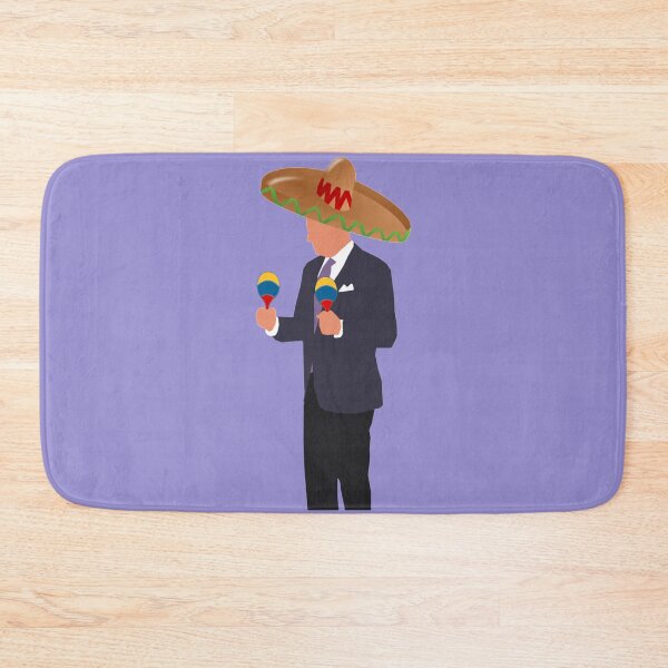 Item preview, Biden with Sombrero and Maracas - Town Hall Biden Clenching meme designed and sold by Linnerii.