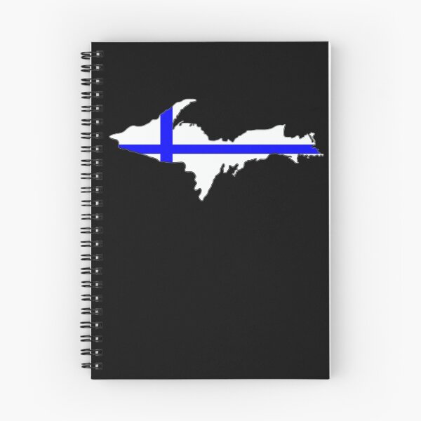 Item preview, Upper Peninsula UP Finnish Flag - Yooper Finn Finland designed and sold by Destinations Souvenirs.