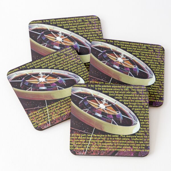 Item preview, Post Earth Cities Art designed and sold by Alicefish.