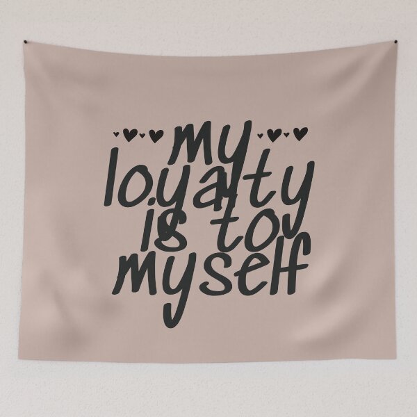 Item preview, my loyalty is to myself designed and sold by successmom.