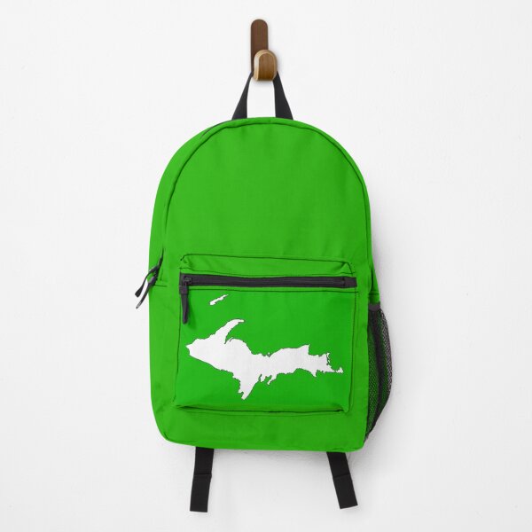 Item preview, Upper Peninsula White on Green designed and sold by EzrasTrinkets.
