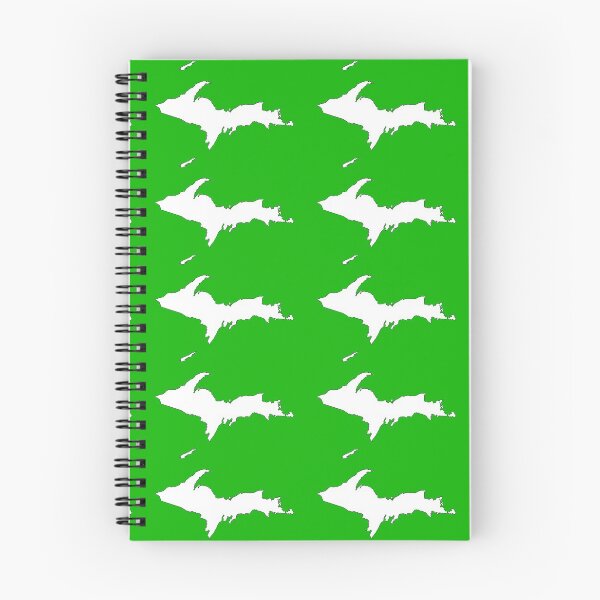 Item preview, Upper Peninsula White on Green designed and sold by EzrasTrinkets.
