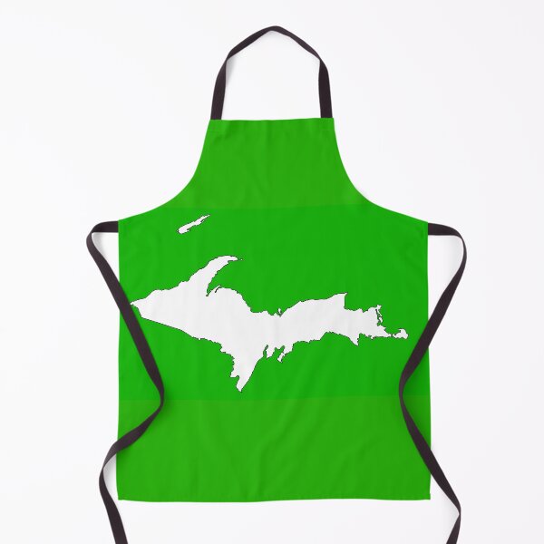 Item preview, Upper Peninsula White on Green designed and sold by EzrasTrinkets.