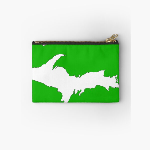 Item preview, Upper Peninsula White on Green designed and sold by EzrasTrinkets.