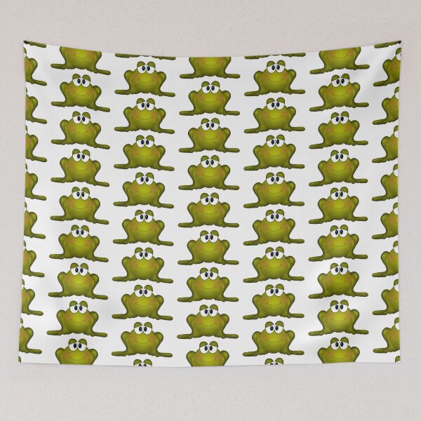 Item preview, Smiling Frog Cartoon designed and sold by BeachBumFamily.