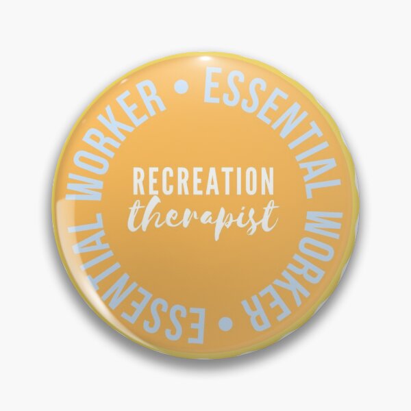 Item preview, Recreation Therapist Essential Worker  designed and sold by RecOutLoud.