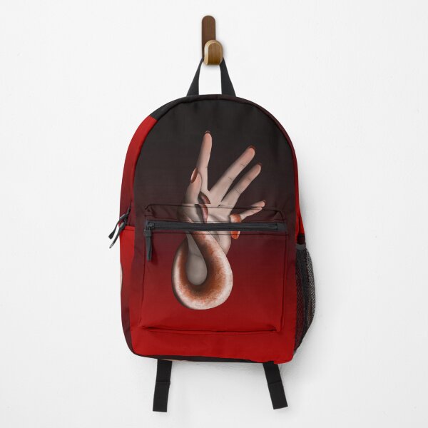 Item preview, Gothic Red Snake Wrapped Around Delicate Hand on Back and Red Gradient designed and sold by MptR.