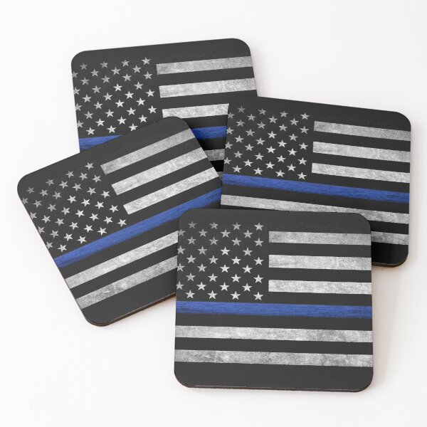Item preview, Thin blue line flag designed and sold by Blue Line Hub.
