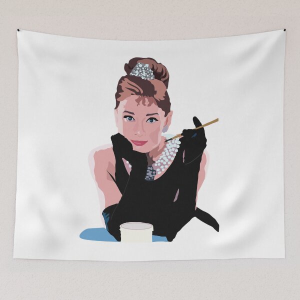 Item preview, Breakfast At Tiffanys Sticker designed and sold by AlayneLenore.