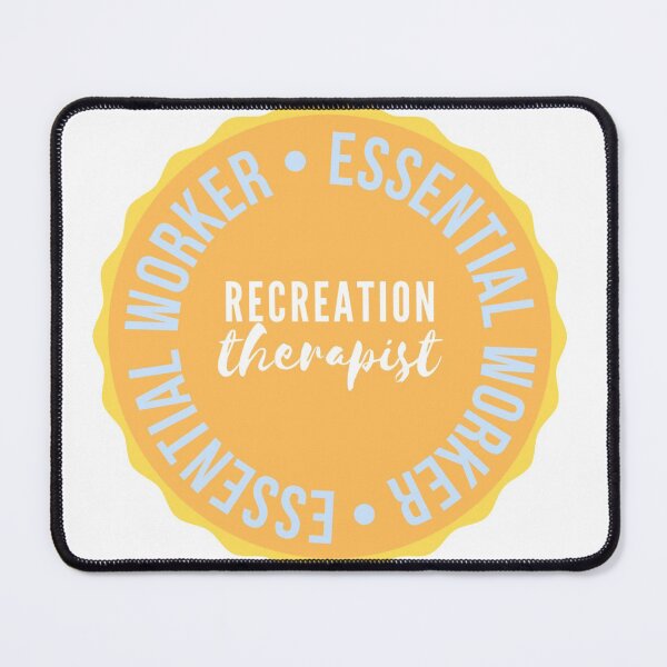 Item preview, Recreation Therapist Essential Worker designed and sold by RecOutLoud.