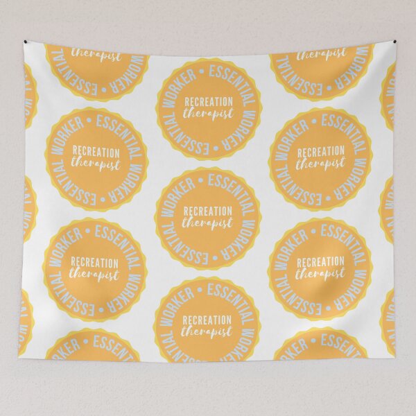 Item preview, Recreation Therapist Essential Worker  designed and sold by RecOutLoud.