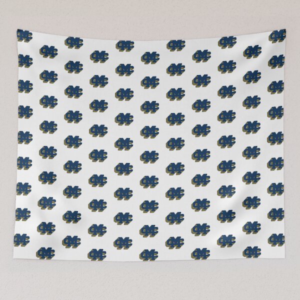 Item preview, Mississippi college logo blue and gold designed and sold by Lauren Fox.