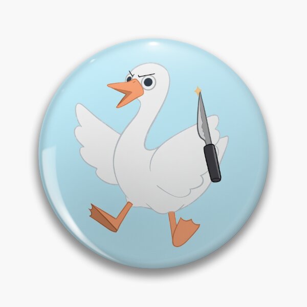 Item preview, Goose with knife designed and sold by VanitasVanilla.