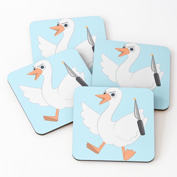 Item preview, Goose with knife designed and sold by VanitasVanilla.