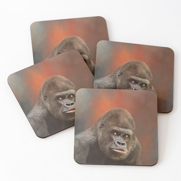 Item preview, Gorilla Portrait One designed and sold by Elisabeth Lucas.