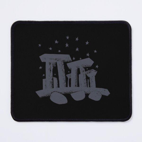 Item preview, Stonehenge Chalk Drawing in Gray designed and sold by Wiggly Lines.