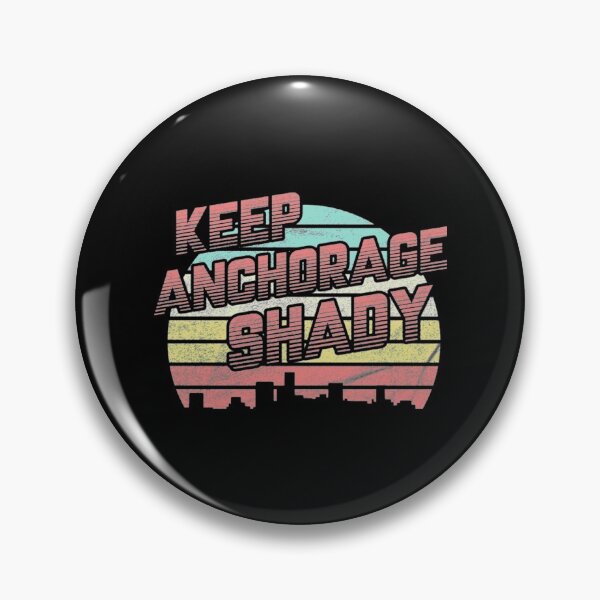 Artikelvorschau, Anchorage T-ShirtKeep Anchorage Shady entworfen und verkauft von PhillipLuis.