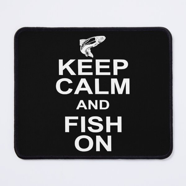 Item preview, Keep Calm And Fishing On Funny Fishing designed and sold by abbottdominic.