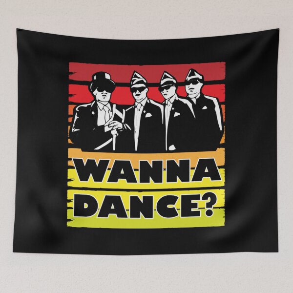 Item preview, Coffin Dance T-ShirtCoffin Dance Meme Wanna Dance - Dance With Us designed and sold by PhillipLuis.