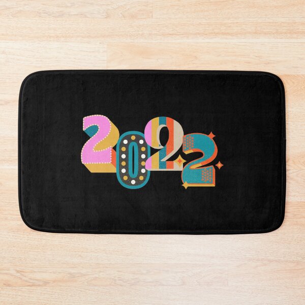 Item preview, 2022 - Happy New Year - Vintage Retro designed and sold by DesignByLeo.