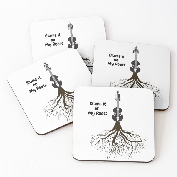 Item preview, Blame It On My Roots (Fiddle) designed and sold by redbugdesigns.