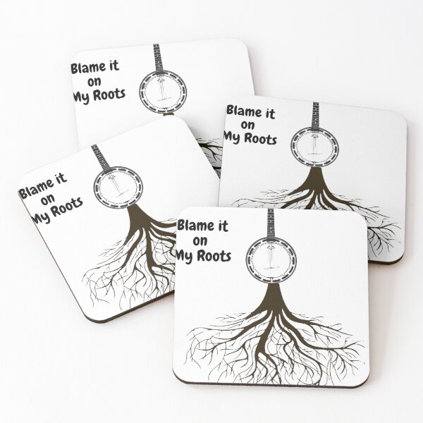 Item preview, Blame It On My Roots (Banjo) designed and sold by redbugdesigns.