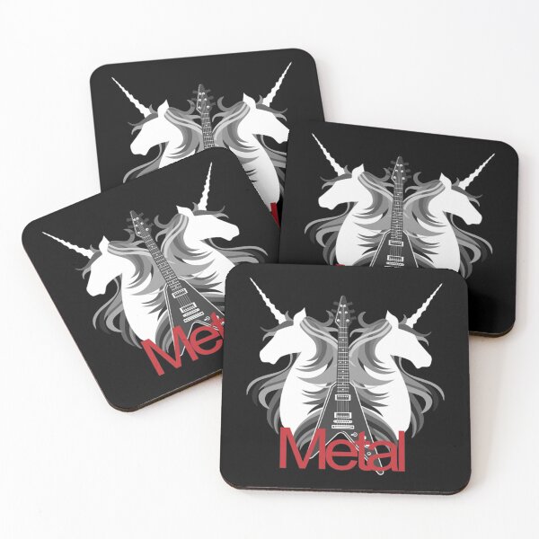 Item preview, Death T-ShirtFunny heavy metal unicorn for women designed and sold by MarboAsulin.
