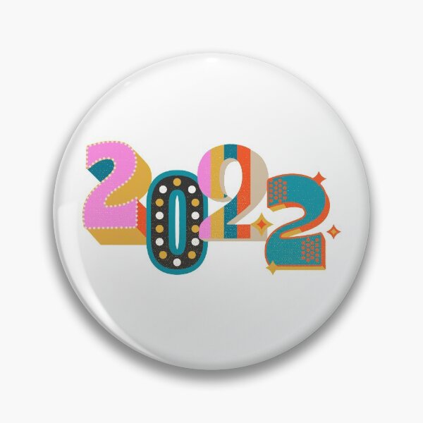 Item preview, 2022 - Happy New Year - Vintage Retro designed and sold by DesignByLeo.