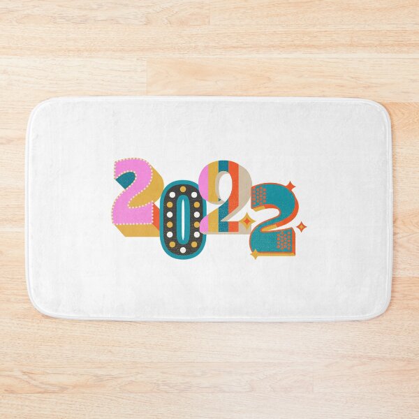 Item preview, 2022 - Happy New Year - Vintage Retro designed and sold by DesignByLeo.