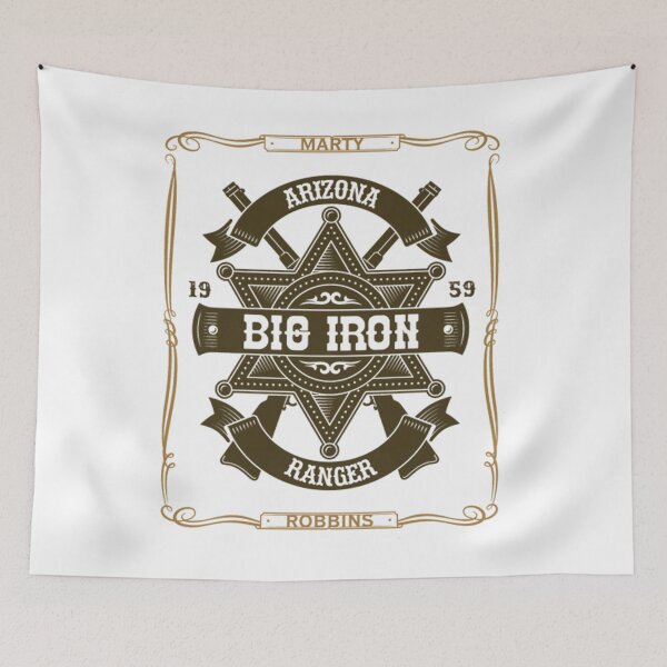 Item preview, Marty Robbins T-ShirtBig Iron by Marty Robbins - Gunfighter ballad  designed and sold by MarboAsulin.